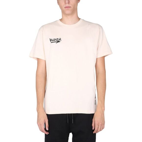 Disclaimer Men T-Shirt With Screen Print